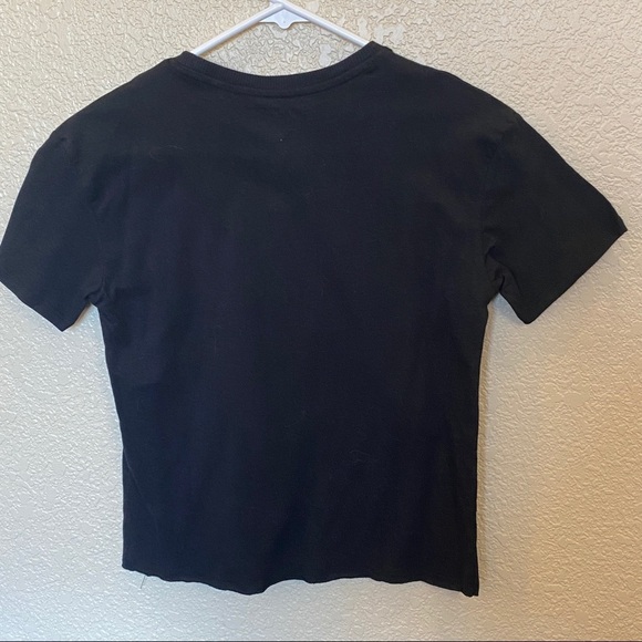 Marvel comics nwt cropped T-shirt black extra small - Picture 3 of 3